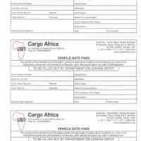 Vehicle Gate Pass Books